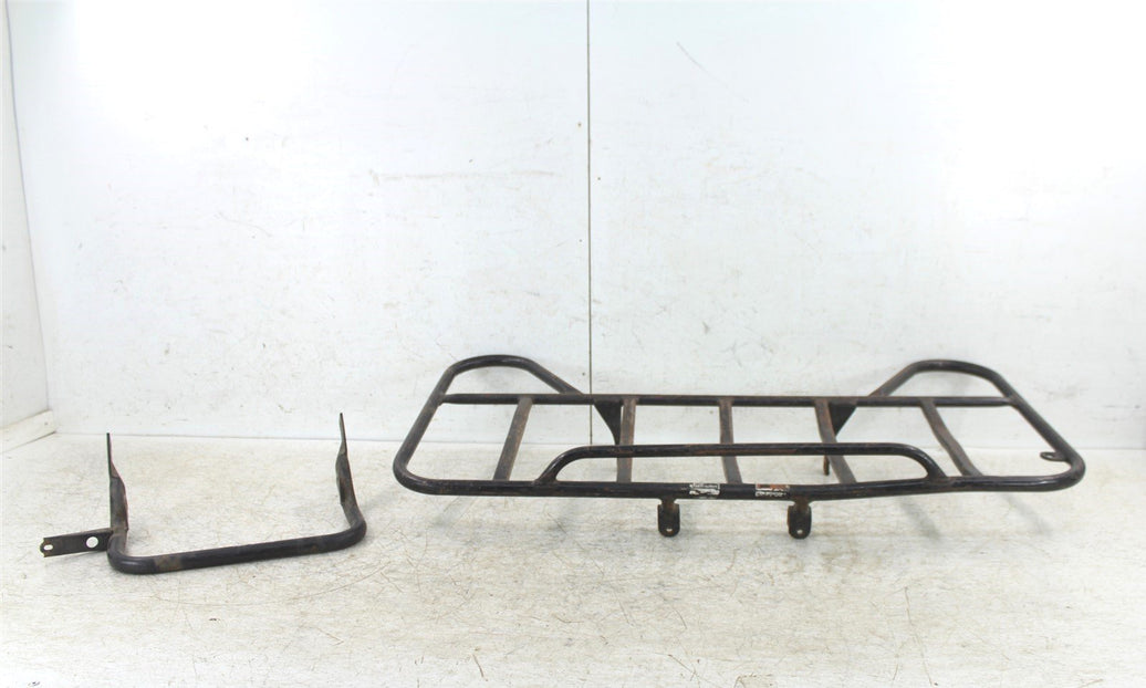 1998 Yamaha Big Bear 350 4x4 Rear Rack Mount Carrier w/ Support Grab Bar