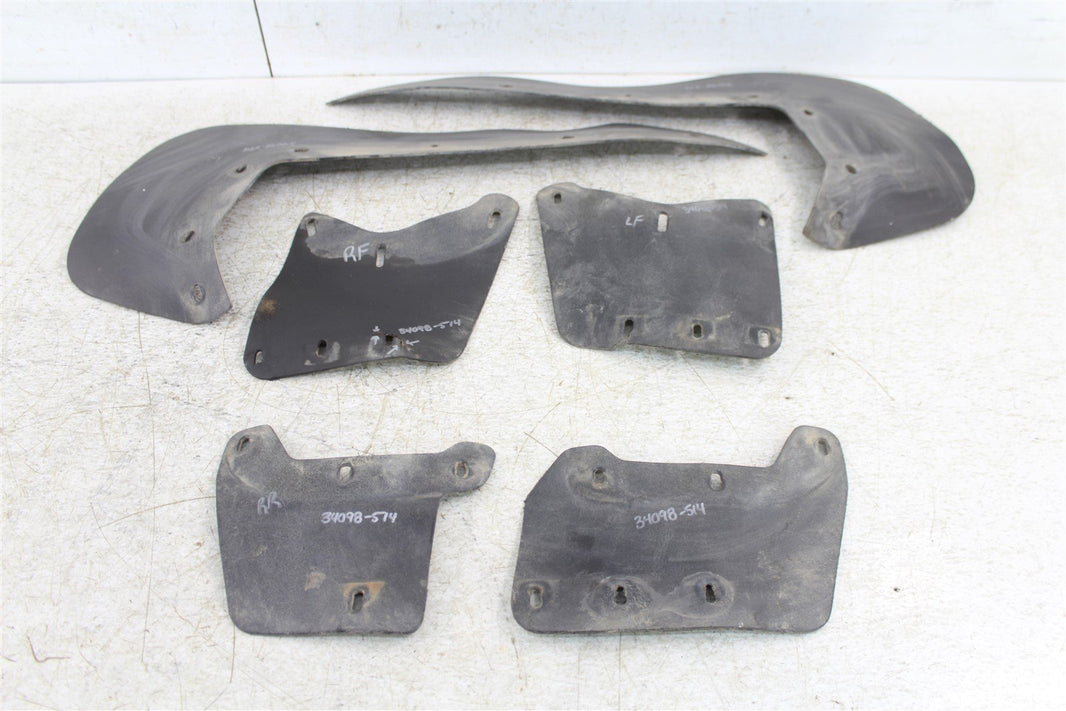 1999 Polaris Trail Boss 250 2x4 Mud Flaps Kick Plates Shields Front Rear