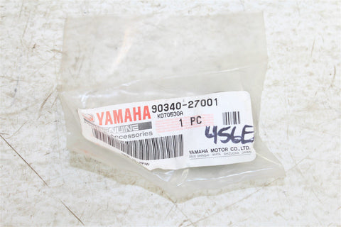 NOS Genuine Yamaha Straight Screw Plug Cap New OEM 90340-27001-00