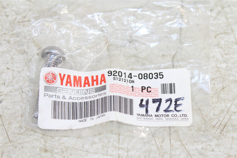 NOS Genuine Yamaha Cowling Bolt XV19 XV17 XV16 NEW OEM 92014-08035