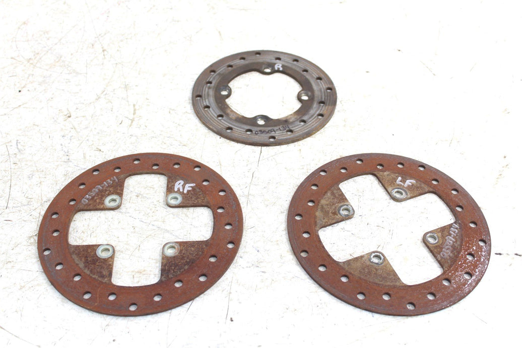 2006 Can Am Outlander 800 XT Front & Rear Brake Rotor Disc