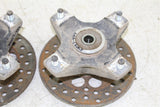 1990 Kawasaki Bayou 300 2x4 Front Hubs Brake Rotor
