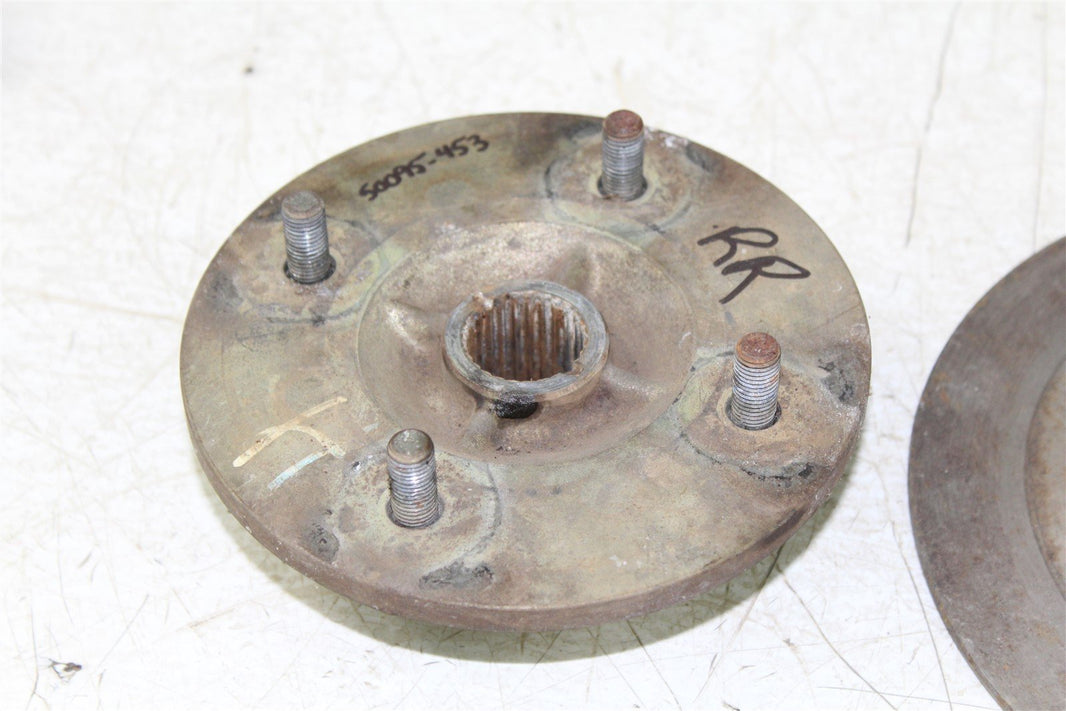 2007 Yamaha Grizzly 450 4x4 Rear Hubs Wheel Mounts