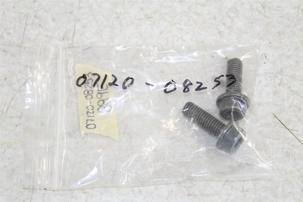 NOS Genuine Suzuki Bolt 07120-08253 NEW QTY:2