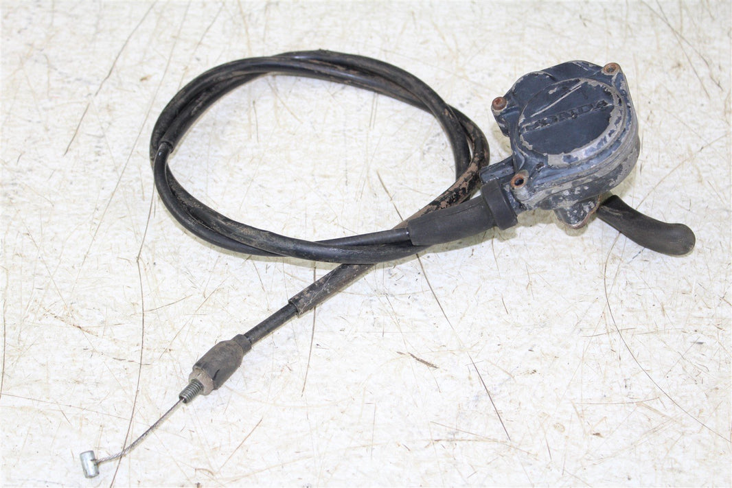 1991 Honda Fourtrax 300 4x4 Throttle Lever Housing w/ Cable