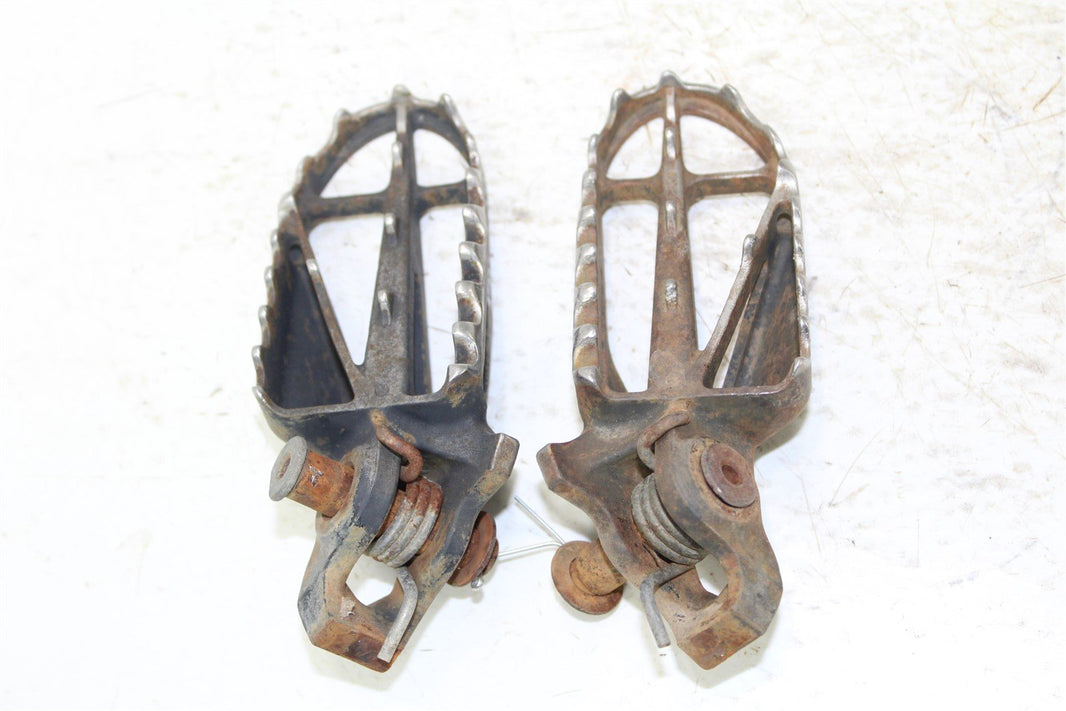 2003 Honda CRF 450R Foot Pegs Rests Set Left Right