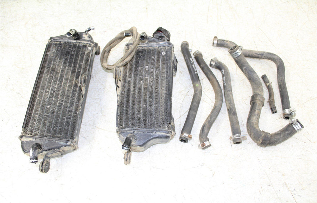 1992 Kawasaki KX 250 Radiators Left & Right w/ Hoses