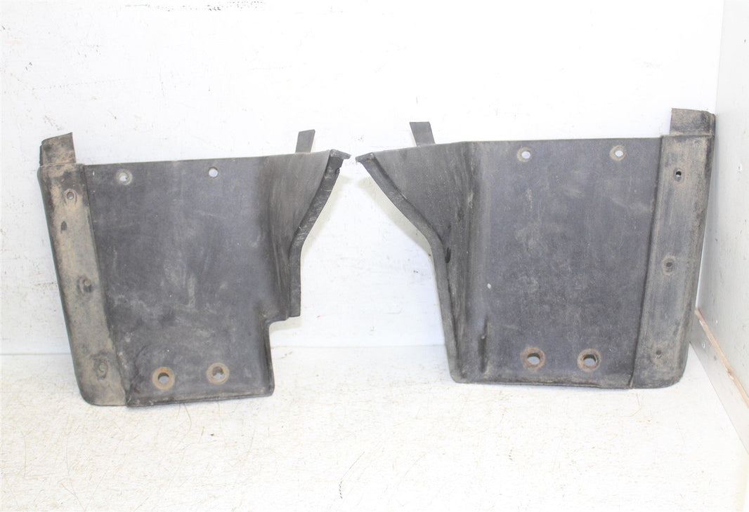 2000 Arctic Cat 500 4x4 Manual Rear Mud Flaps Kick Plates Shield
