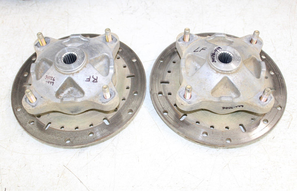 2017 Polaris Sportsman 450 HO Front Hubs Brake Rotors