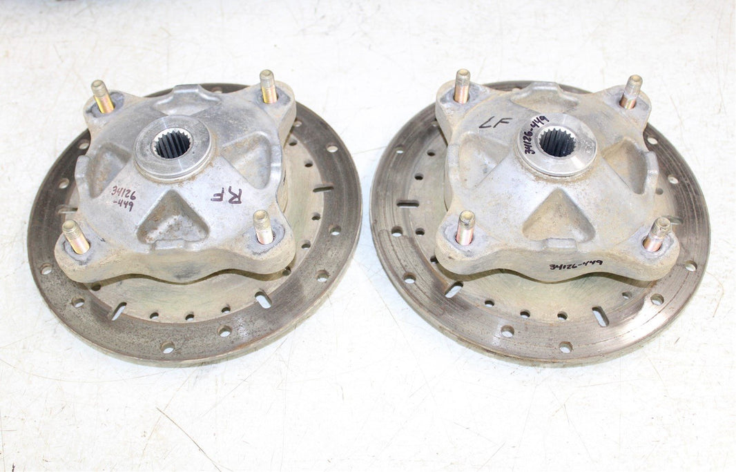 2017 Polaris Sportsman 450 HO Front Hubs Brake Rotors