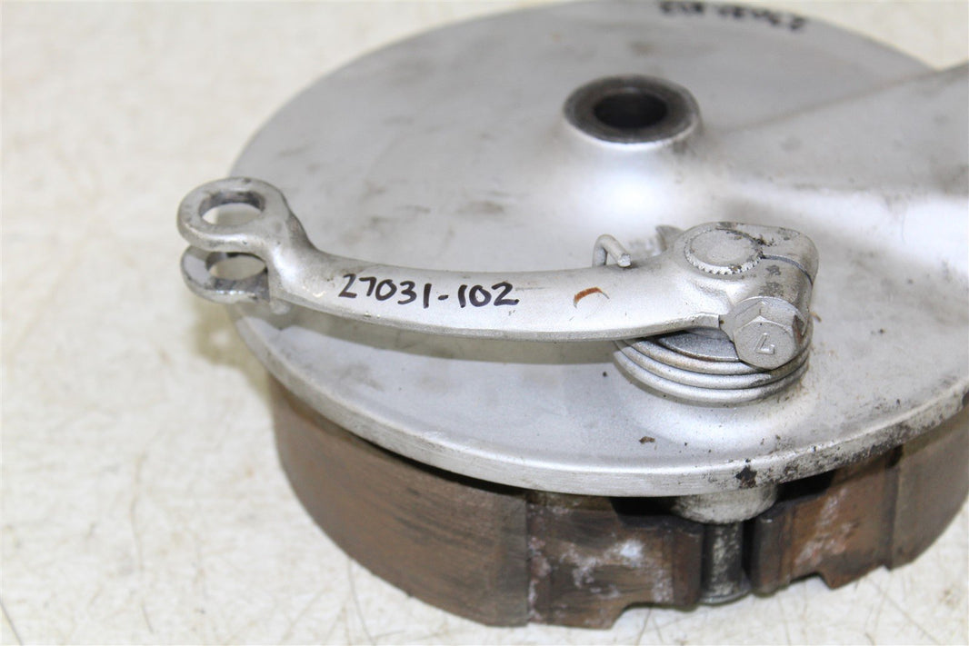 1990 Kawasaki Vulcan 750 Rear Brake Drum Backing Plate Panel Hub