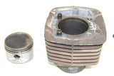 1980 Honda XR 200 Engine Cylinder Jug w/ Piston