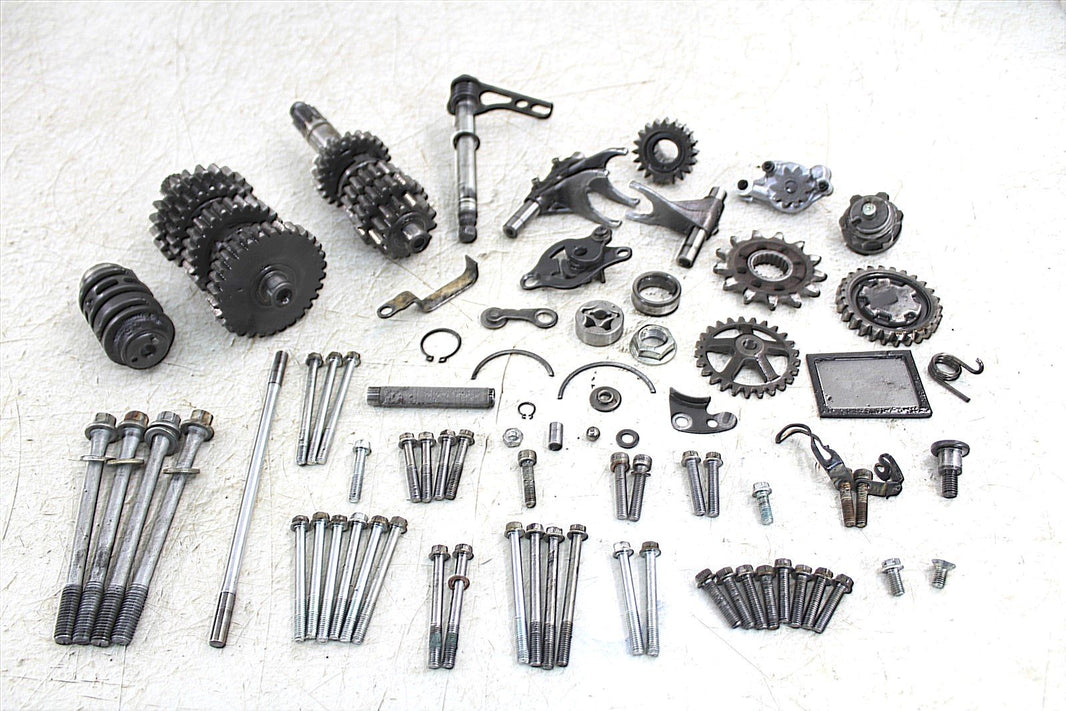 2009 Kawasaki KX 250F Transmission Gears Shift Shaft Forks Drum