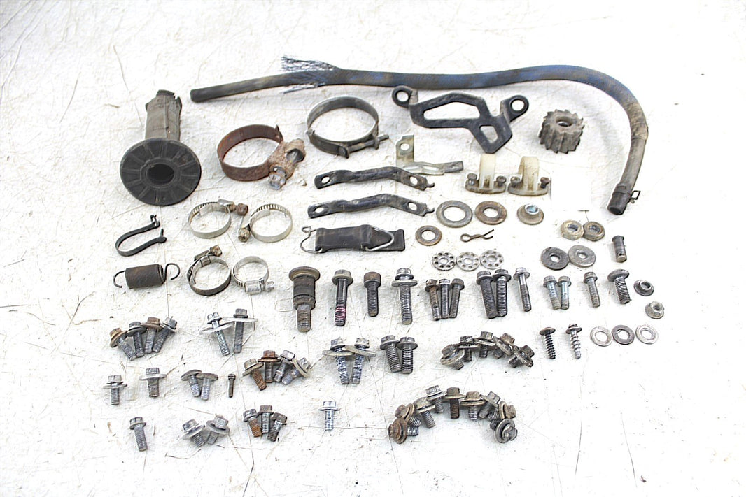 2009 Kawasaki KX 250F Chassis Bolt Kit Hardware Clamp Strap Roller Mount Spring
