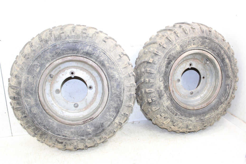 1999 Suzuki Quadrunner LT 250 4x4 Front Wheel Set Rims