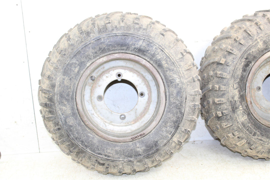 1999 Suzuki Quadrunner LT 250 4x4 Front Wheel Set Rims