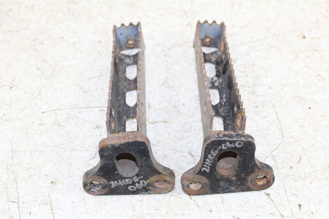 2004 Kawasaki KFX 400 Foot Pegs Rests Set Left Right