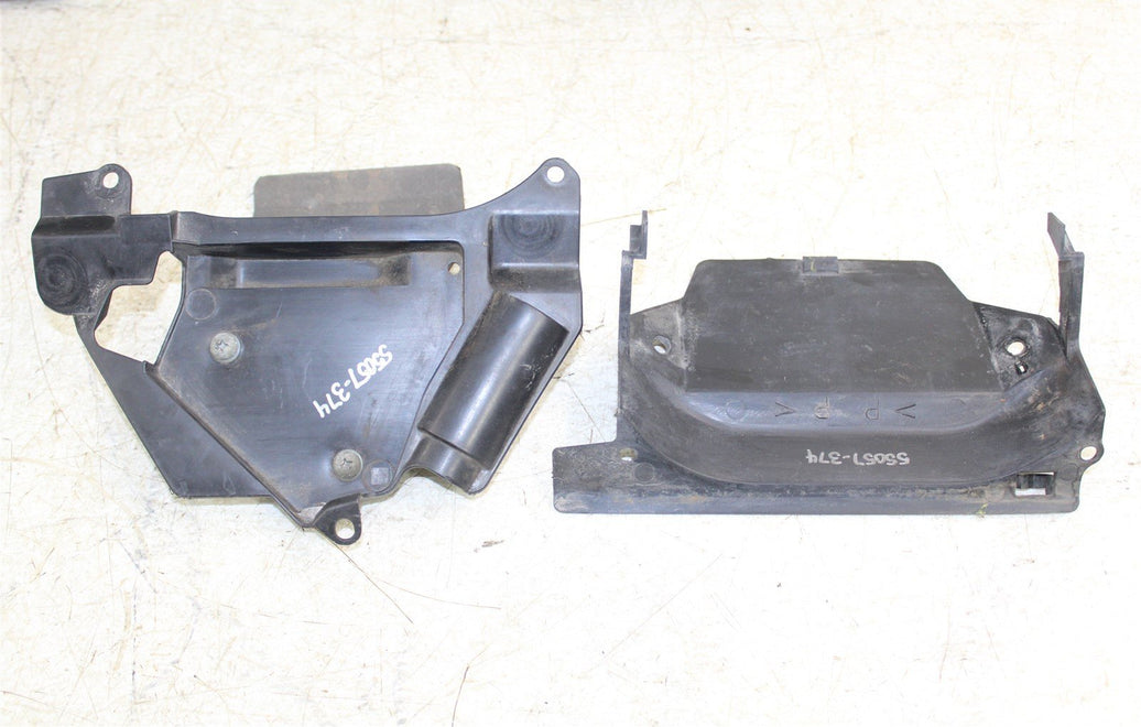 2007 Yamaha V Star 1100 Plastic Frame Left Side Lid Cover & Flap
