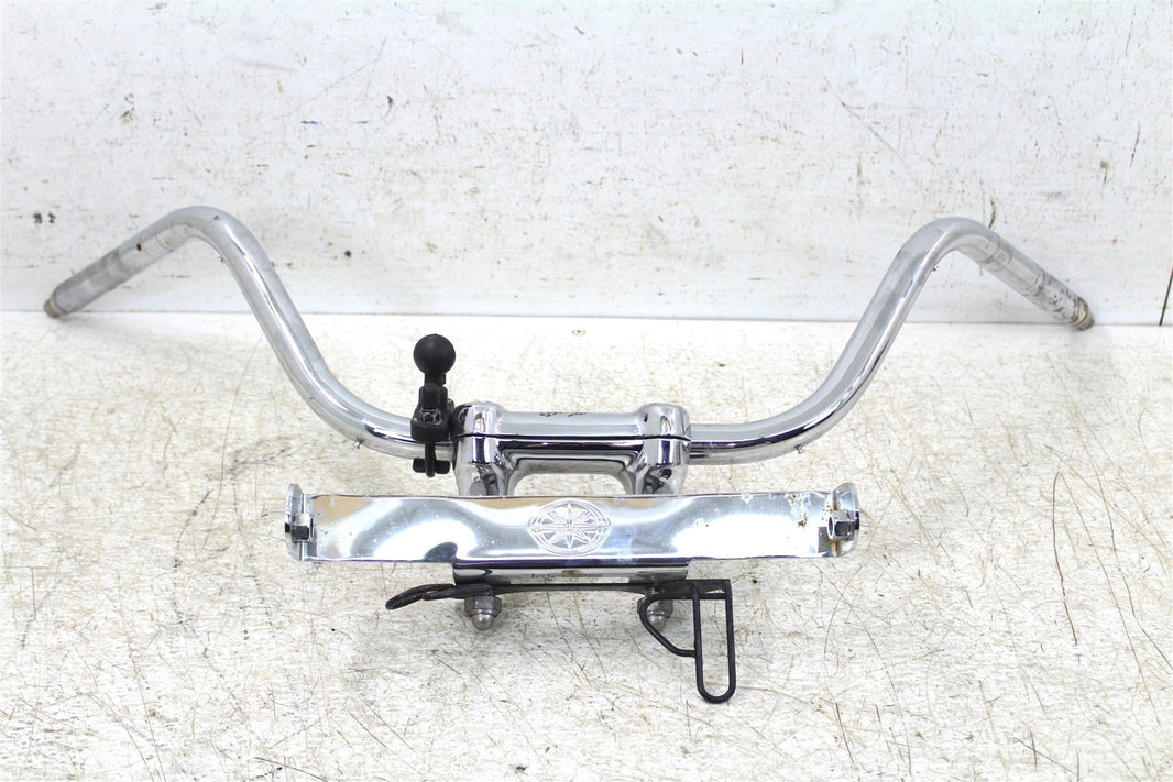 2007 Yamaha V Star 1100 Handlebar Bars Upper Triple Clamp Bar Mounts