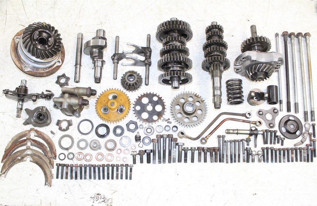 1995 Yamaha Wolverine 350 4x4 Transmission Gears Shift Shaft Forks Drum