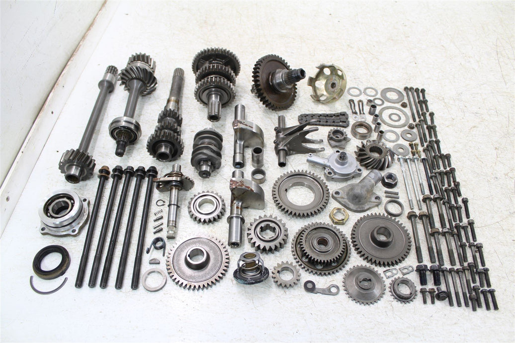 2005 Suzuki King Quad 700 4x4 Transmission Gears Shift Shaft Forks Drum