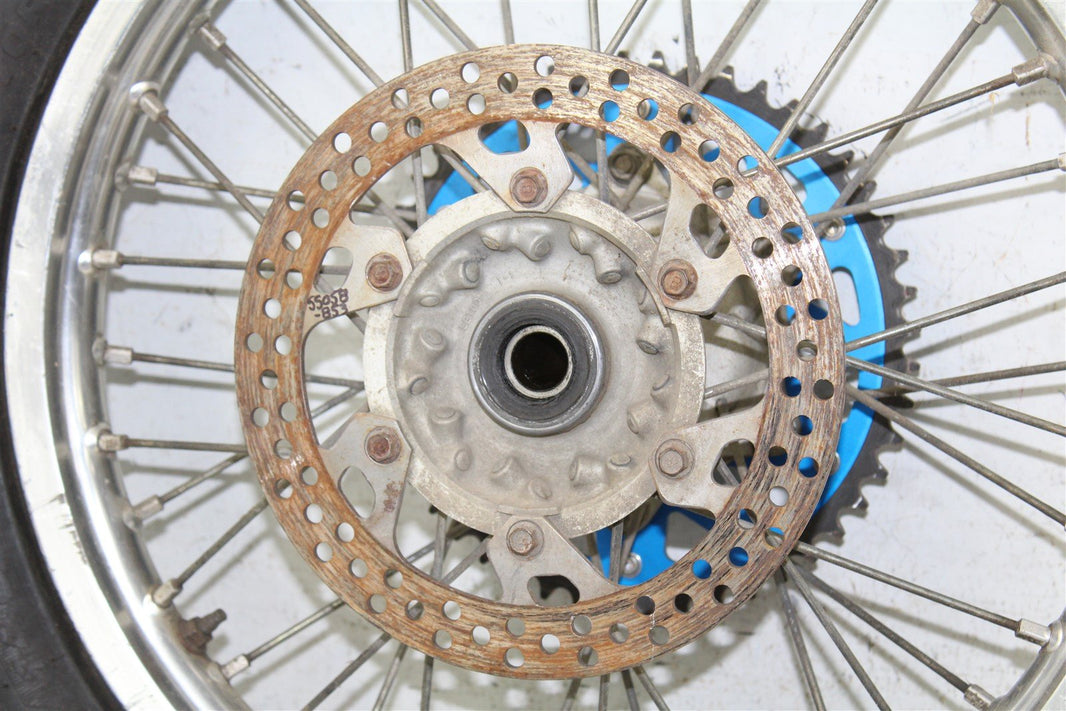 2001 Yamaha WR 250F Rear Wheel Rim w/ Brake Rotor