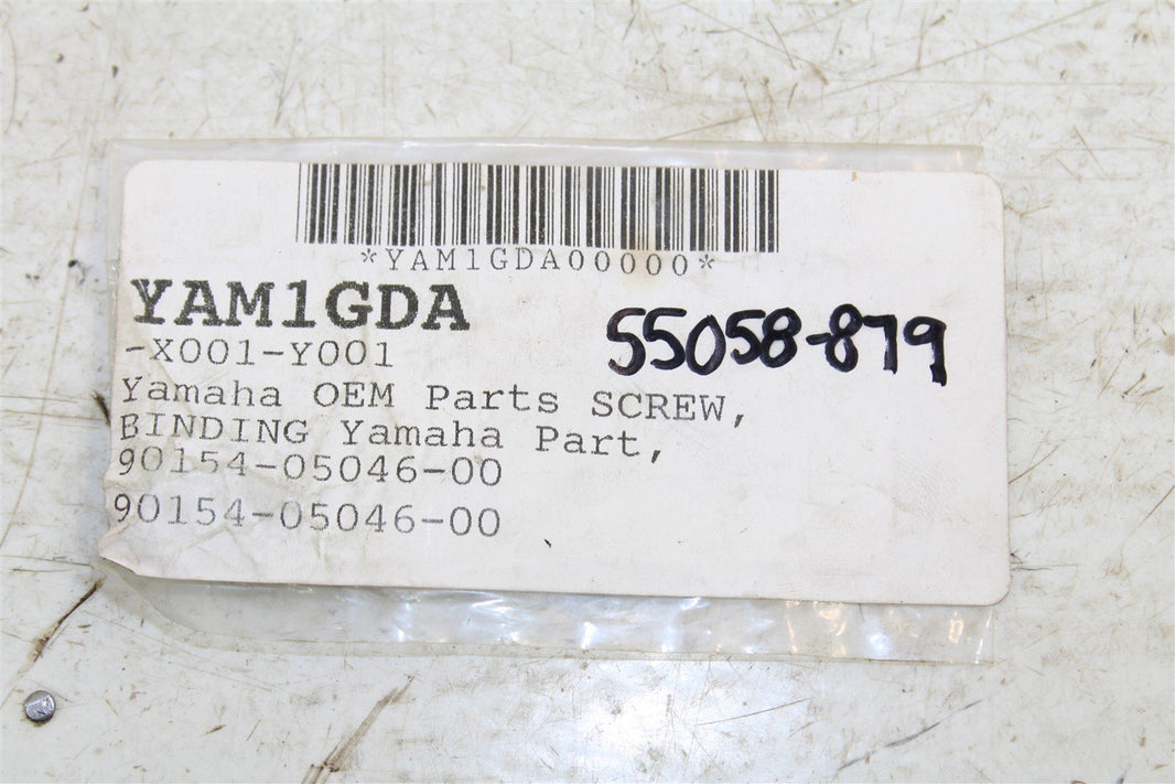 NOS Genuine Yamaha Binding Screw 90154-05046 QTY:2