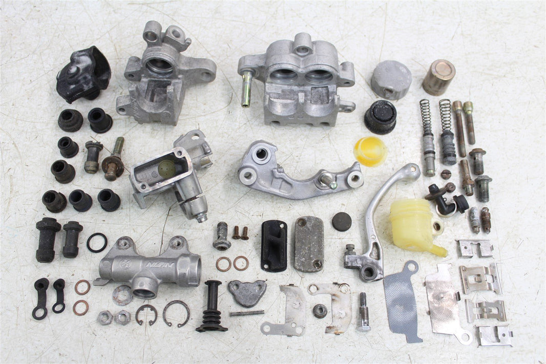 2001 Yamaha WR 250F Brake Parts Kit Front Rear Caliper Master Cylinder Cap