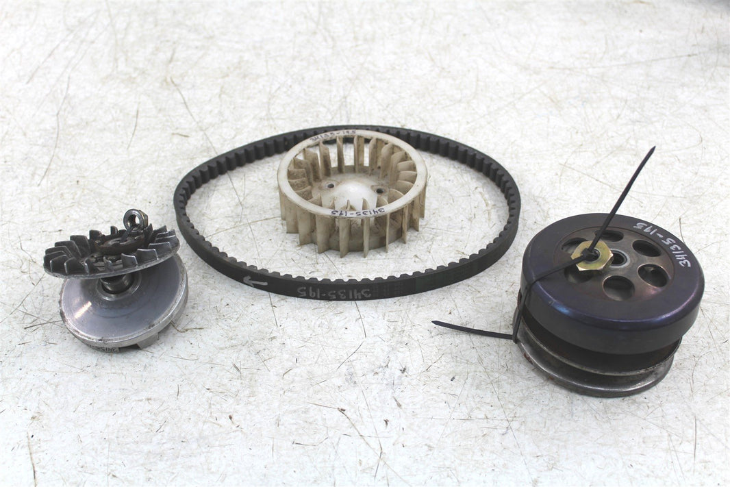 2003 Polaris Sportsman 90 Primary & Secondary Drive Clutches w/ Belt & Fan