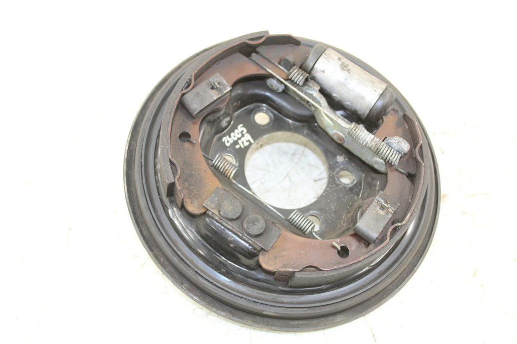 2002 Kawasaki Mule 2510 Diesel 4x4 Rear Right Brake Backing Plate Panel Hub