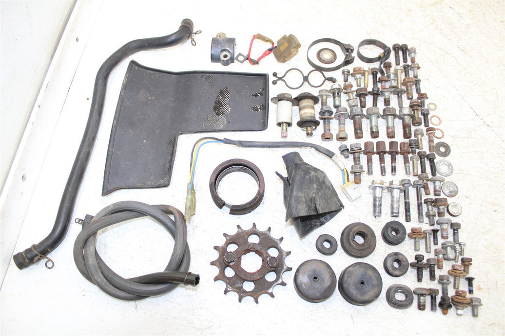 1989 Yamaha XT 600 Chassis Bolt Kit Hardware Bracket Hose Clamp Grommet