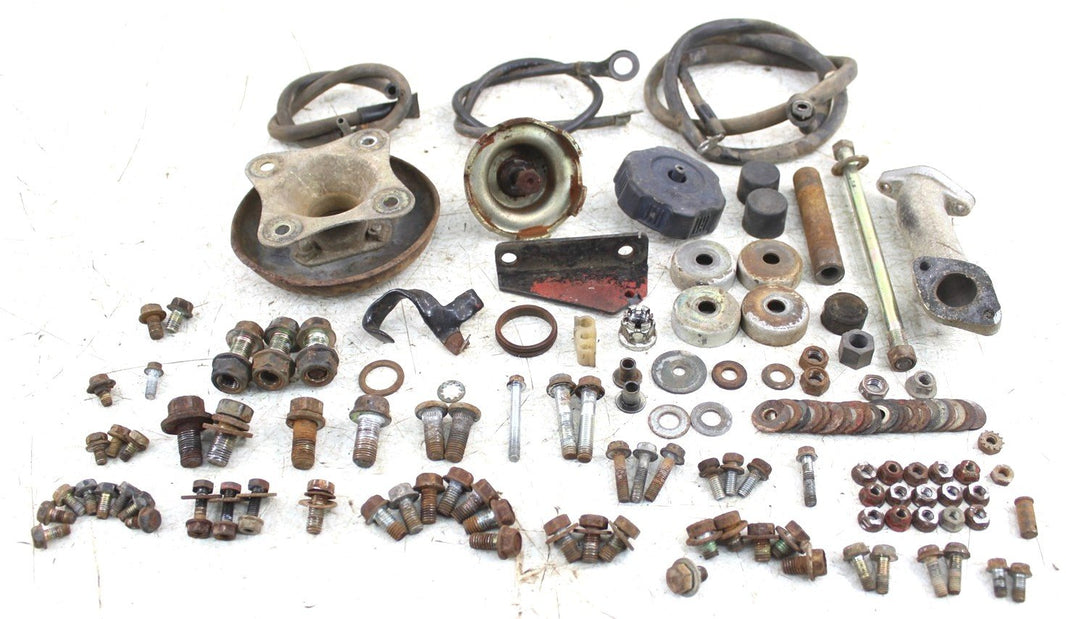 1985 Honda Fourtrax TRX 125 Chassis Bolt Kit Hardware Hose Wire Bracket Intake