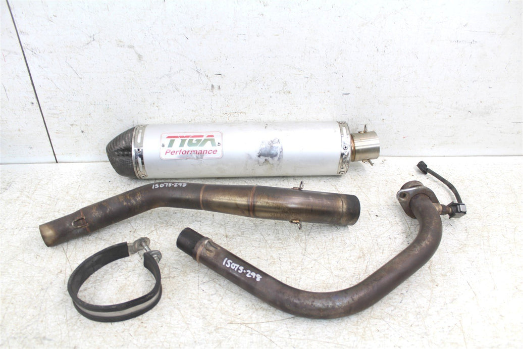 2018 Honda CB 300F TYGA Exhaust System Head Pipe Silencer Muffler 15075