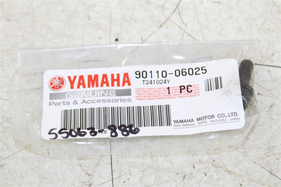 NOS Genuine Yamaha Bolt 90110-06025 // 55063