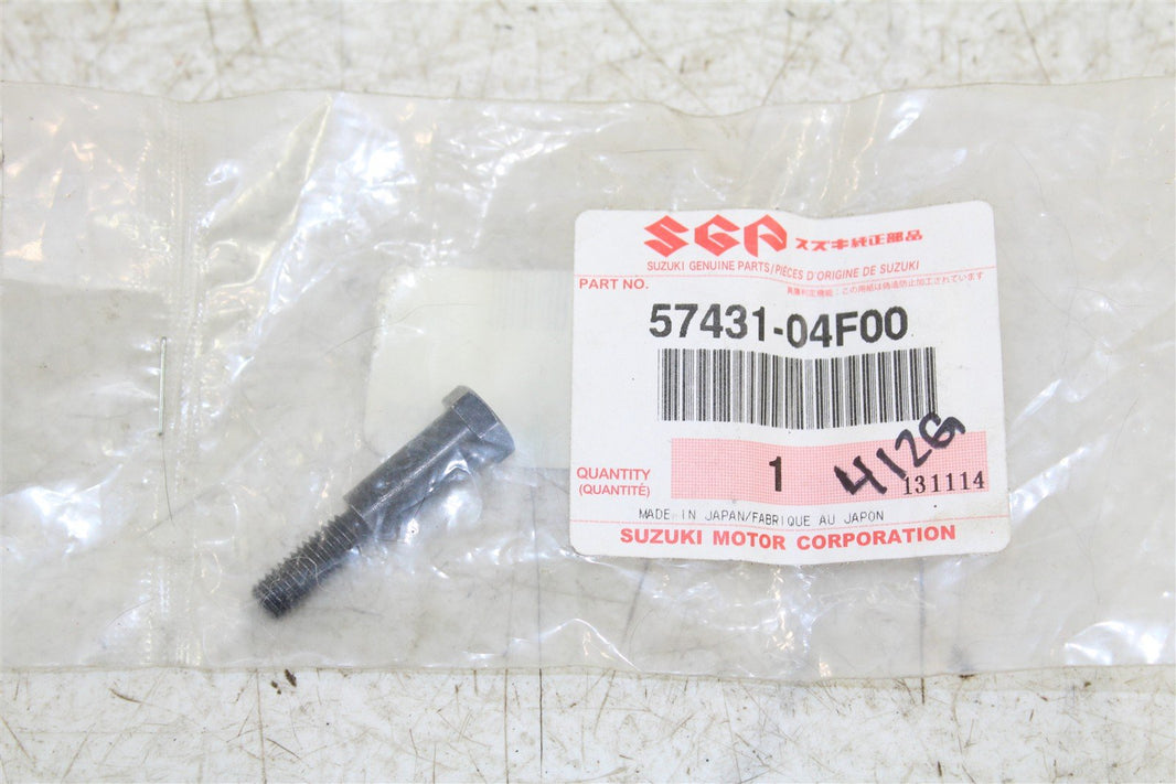 NOS Genuine Suzuki Brake Lever Bolt NEW 57431-04F00 OEM 412G