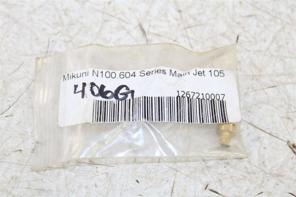 NOS Genuine Mikuni N100.604 Series Main Jet 105 // 406G