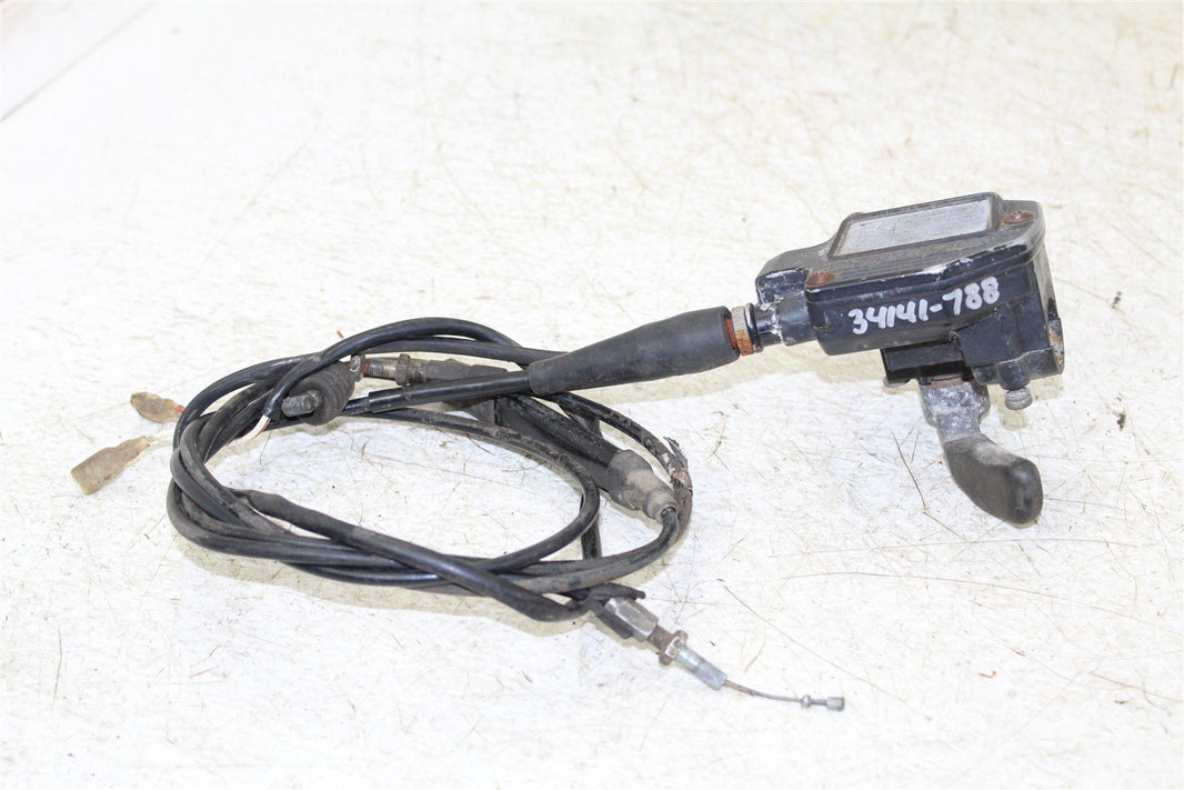 1990 Polaris Trail Boss 250 4x4 Throttle Lever Housing w/ Cable 34141