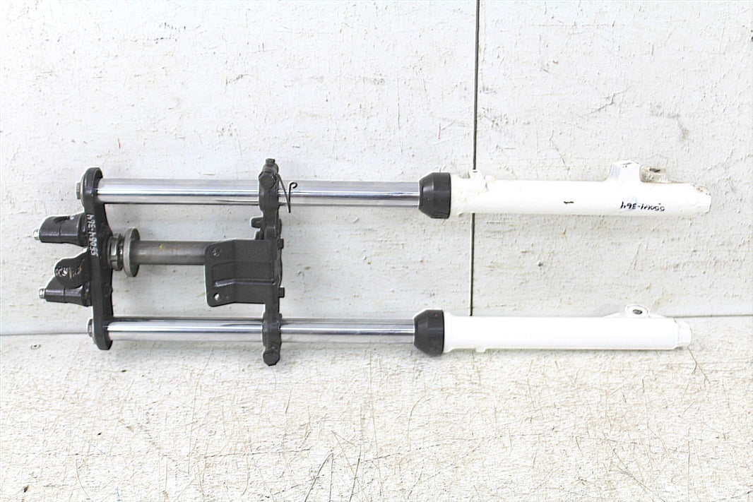 1993 Yamaha PW 80 Fork Tubes Front Suspension Triple Clamps 55064