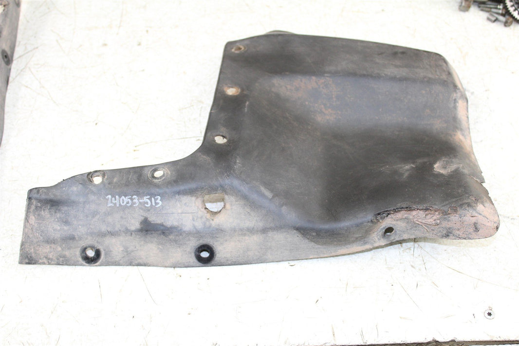 1998 Kawasaki Bayou 220 Front Mud Flaps Deflector Shields 24053