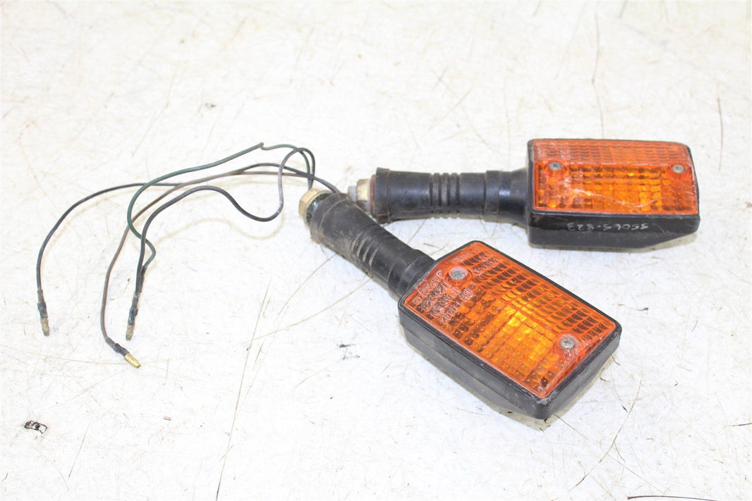 1985 Yamaha XT 600 Front Turn Signals Directionals Indicator Light Set 55065