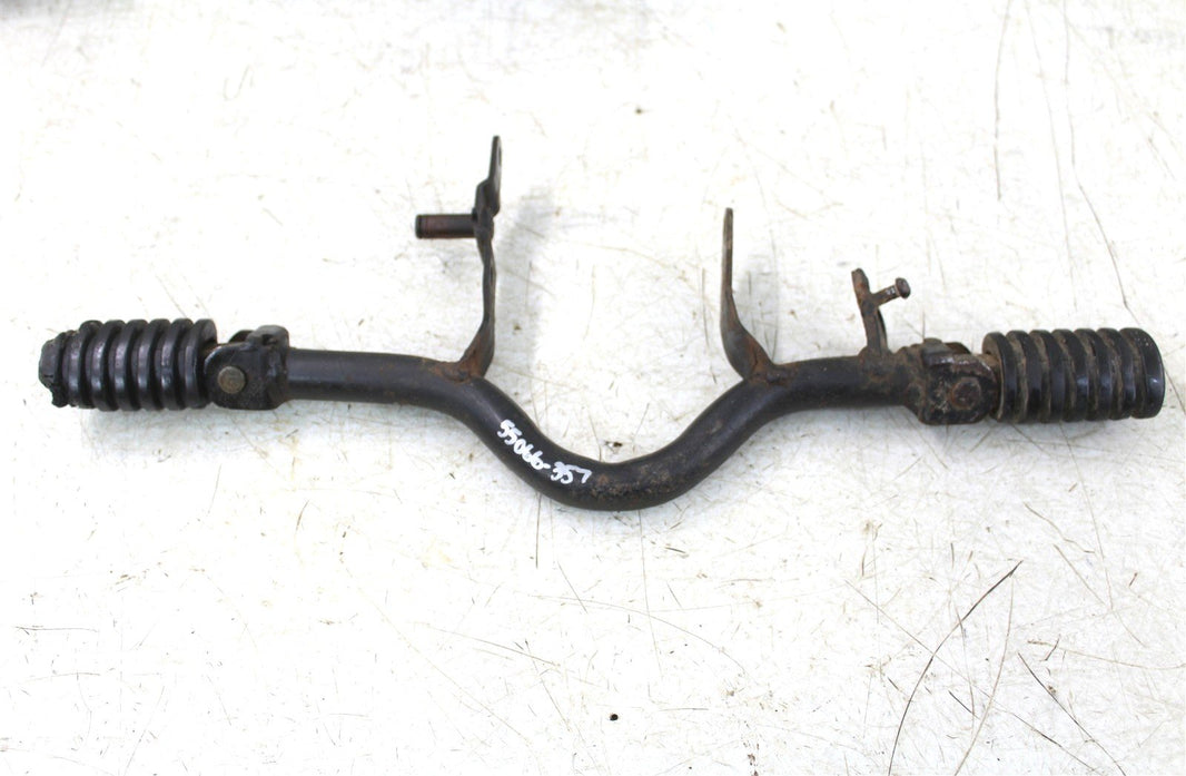 1996 Yamaha PW 80 Foot Pegs Set Hardware Springs Rests 55066