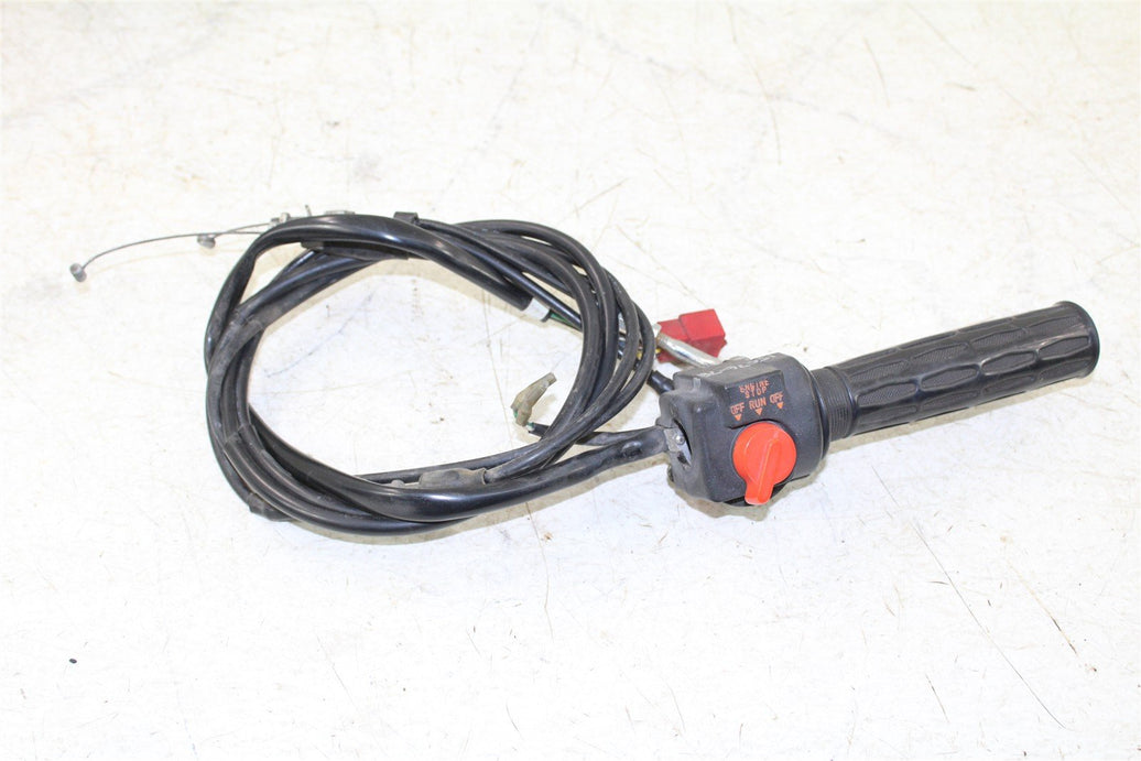 1983 Honda Goldwing Interstate GL 1100 Throttle Housing w/ Cables R Switch 15076