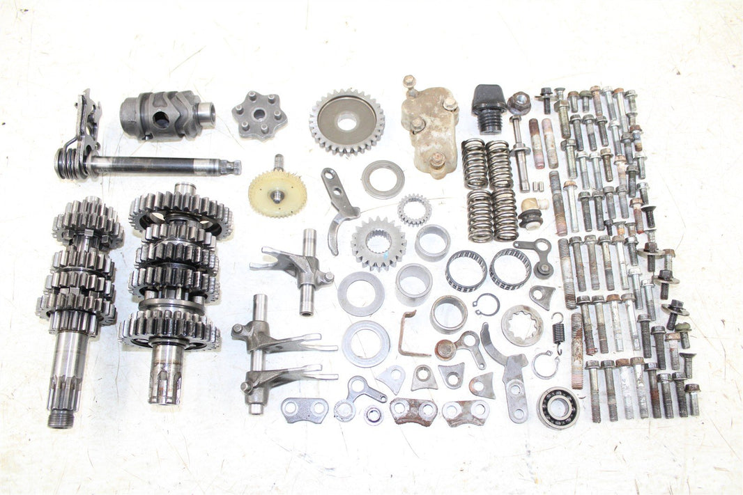 2003 Kawasaki KX 85 Transmission Gears Shaft Shift Forks Drum 27036