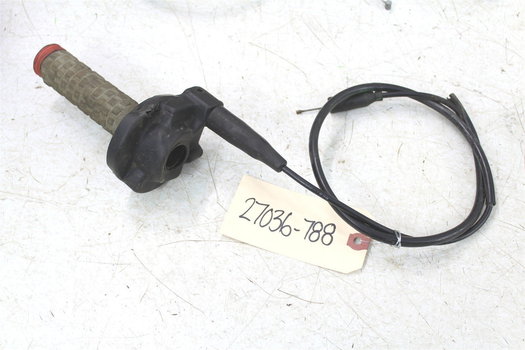 2003 Kawasaki KX 85 Throttle Housing Tube w/ Cable 27036