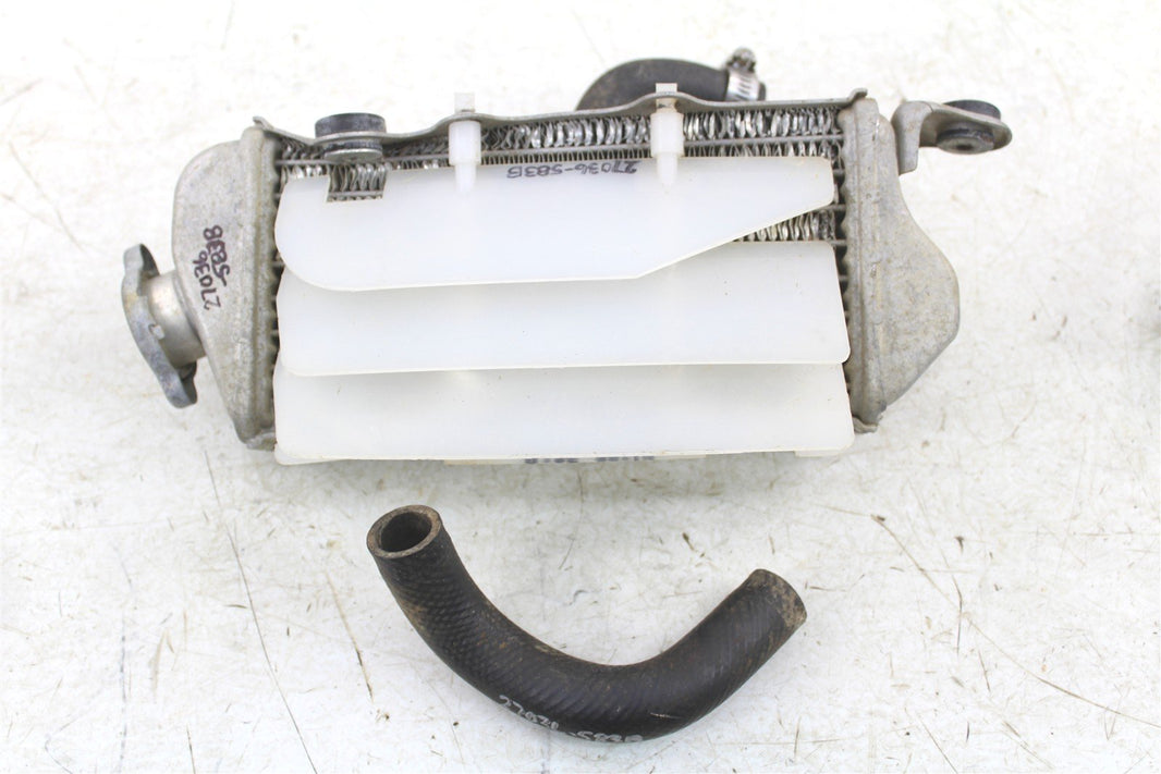 2003 Kawasaki KX 85 Right Side Radiator w/ Hoses Guard 27036