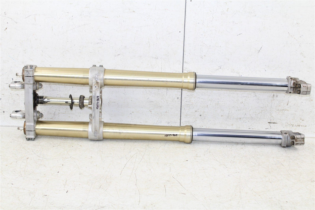 2005 Honda CRF 450R Fork Tubes Front Suspension Triple Clamps 15077