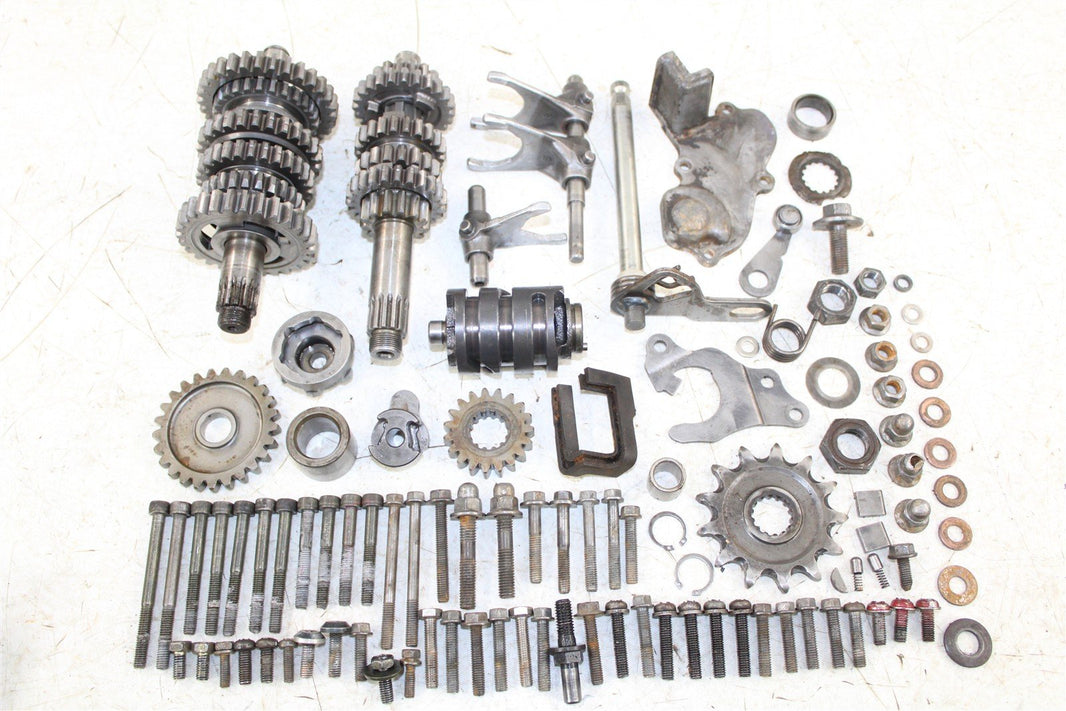 2001 Yamaha YZ 125 Transmission Gears Shaft Shift Forks Drum 55067