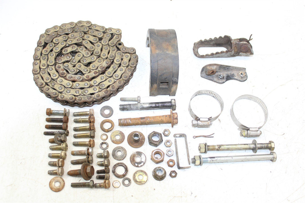 1992 Yamaha RT 180 Chassis Bolt Kit Hardware Chain Clamp Foot Peg Mount 55068