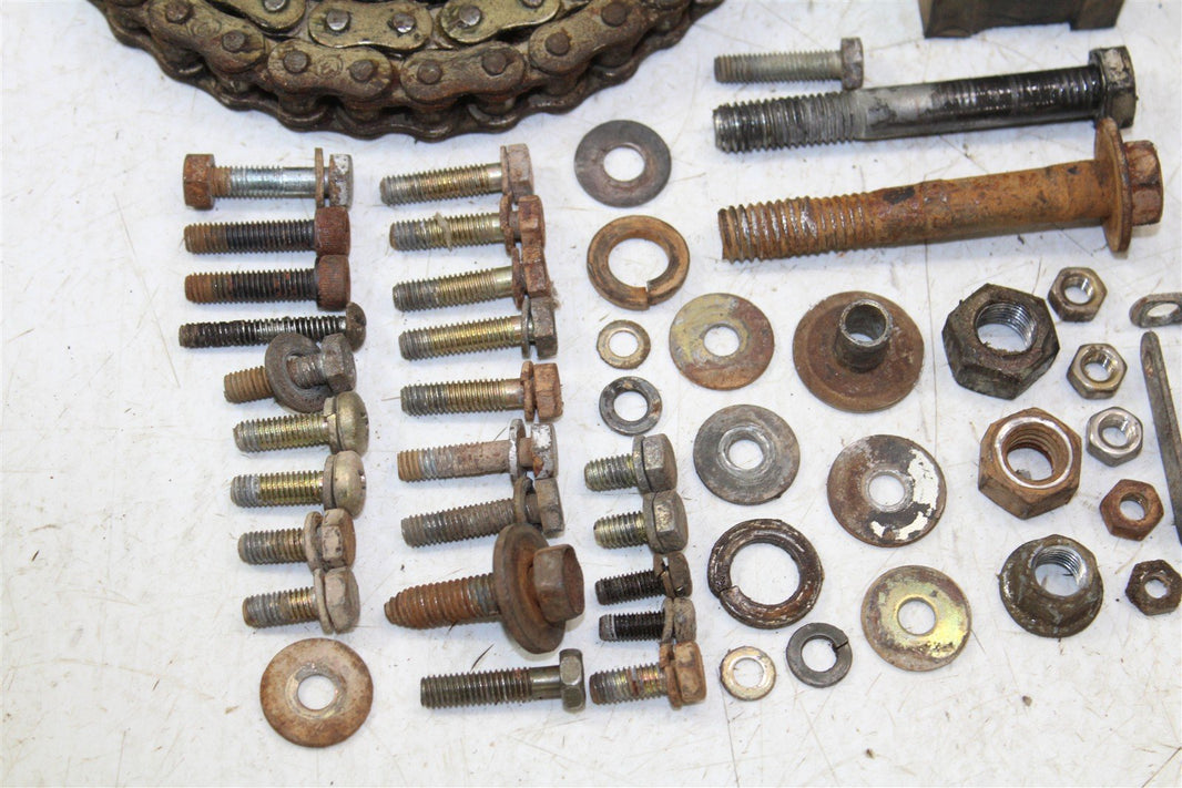 1992 Yamaha RT 180 Chassis Bolt Kit Hardware Chain Clamp Foot Peg Mount 55068