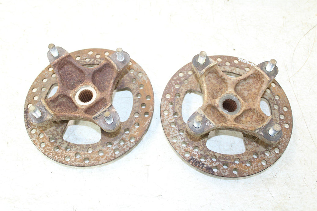 2003 Kawasaki Prairie 650 4x4 Front Hubs Brake Rotors 24054
